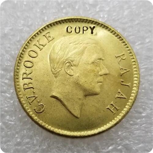 1941 Sarawak one cent COPY commemorative coins-replica coins medal coins collectibles