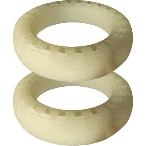 2PCS Electric Scooter Solid Tyre Honeycomb Absorber Hollow Tire Durable Shock Tyre for Xiaomi M365 Pro