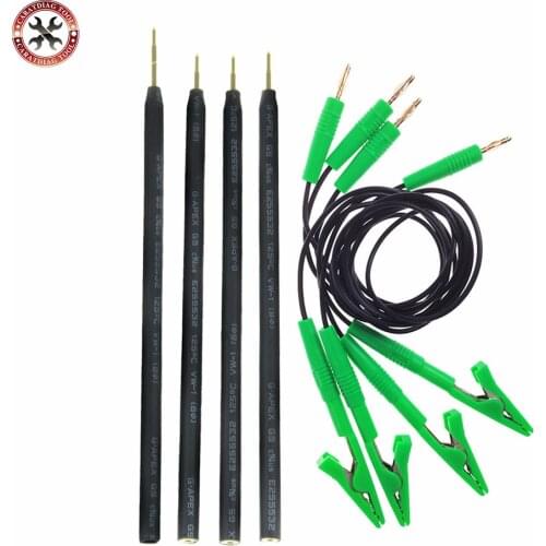 4pcs/set BDM Frame 4 Probes and 4pcs Connect Cable FGTECH BDM100 CMD ECU Programmer For Replacement Needles