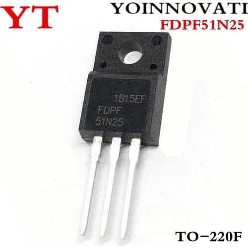 50pcs/lot FDPF51N25 F51N25 FDPF 51N25 TO-220F Best quality