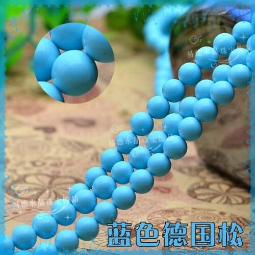 Bracelets & Bangles Pulseira Masculina German Loose Sleeping Beauty Turquoise Natural Beads Wholesale Semi-finished Products
