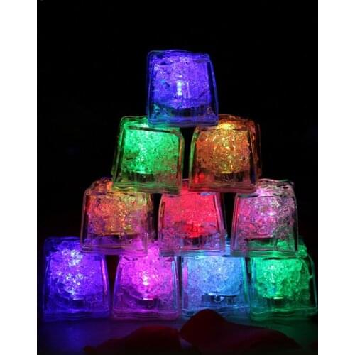 Childrens Bathroom Bath Toys Baby Play Water Ocean Magic Ice Cube Lights Meet Water Glow Colorful Lights Bath Toys