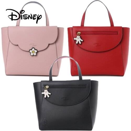 Disney Mickey Mouse Women PU Handbags Large Women Bag High Quality Casual Messenger Female Bags Trunk Tote Shoulder Bag Ladies