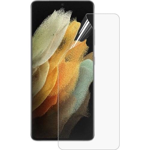 For Samsung Galaxy S21 Ultra 5G Full Screen Protector Explosion-proof Front Hydrogel Film