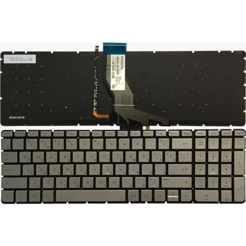 Russian Laptop Keyboard for HP Envy X360 M6-AQ M6-AQ000 M6-AQ003DX m6-aq005dx M6-AQ103DX M6-AQ105DX Silver RU Backlit Keyboard