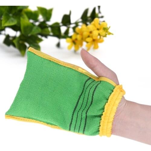 Korea Tape Back Brush Scrub Gloves Exfoliating Body Towel Massage Shower Scrubber Exfoliating Sponge Wash Bath Gloves