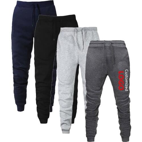 OIMG Hot Sale Mens Pants Casual Sweatpant Joggers Trousers Print DIY Custom Logo Text Image Fashion Tracksuit