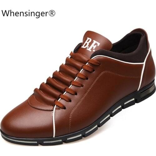 Big Size 38-48 Men Casual Shoes Fashion Leather Shoes for Men Summer Mens Flat Shoes Dropshipping
