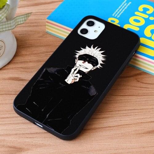 For iPhone Gojō Satoru Soft TPU border Apple iPhone Case