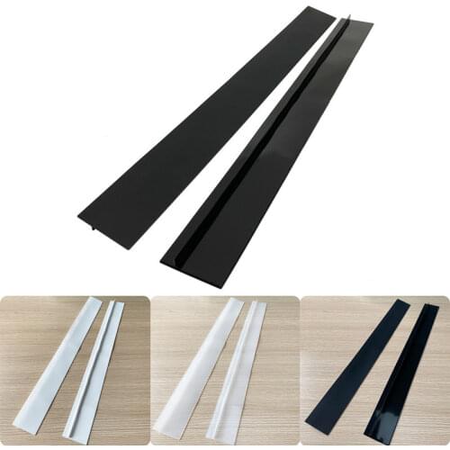 Silicone Stove Gap Cover Filler Counter Oven Slit Fill Strips Heat-Resistant Flexible Spill Guard Covers Seal Gap Cookware Parts