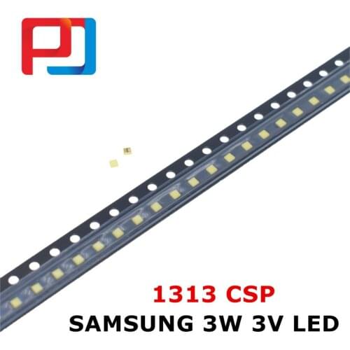 500pcs SAMSUNG LED For LCD Backlight TV Application LED Backlight Cool white for TV TV Application 3W 3V CSP 1313