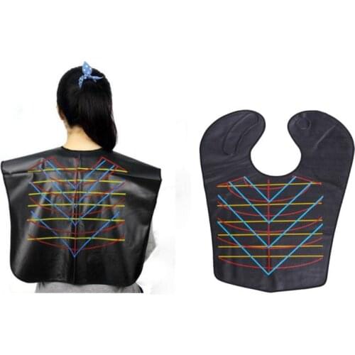 Hight Quality Professional Barber Waterproof Hair Coloring Shawl Cape Hairdresser Stylist Wrap Hairdressing Haircut au3