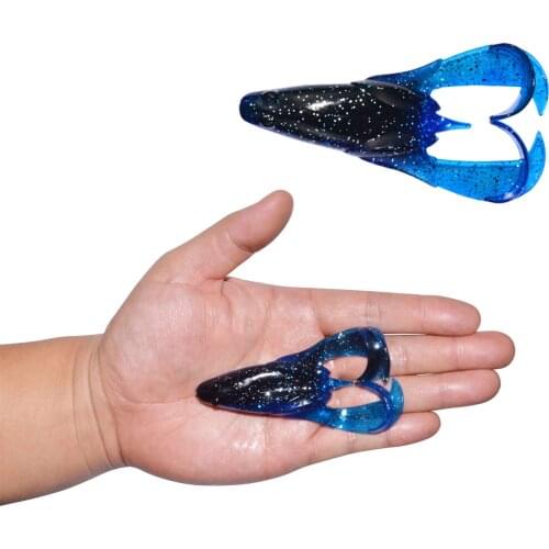 2Pcs/lot 90mm Soft Baits Shad Soft Lure for Fishing Lure Bait Frog Bass Jigging River Jig Carp Rubber Artificial Wobblers Tackle