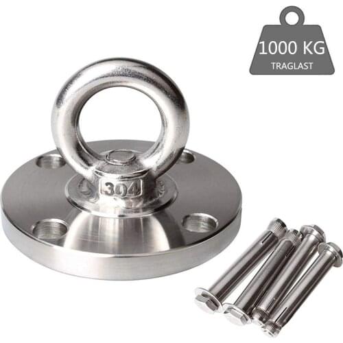 304 Stainless Steel Suspension Strap Trainer Ceiling Mount Anchor Yoga Swing Hammock Hooks for Gym Rings Boxing Battle Rope