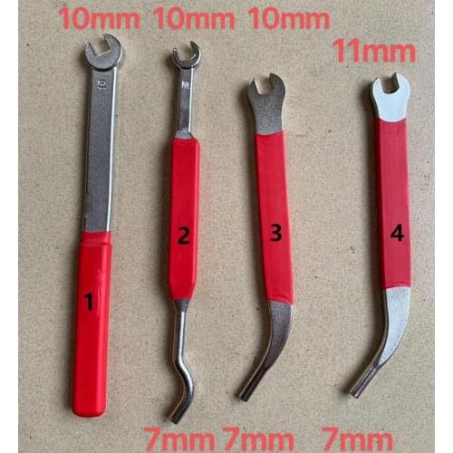 Heidelberg printing machine accessories SM74 SM52 CD74 PM74 GTO46 GTO52 PS version clamp wrench spanner pigtail wrench crowbar