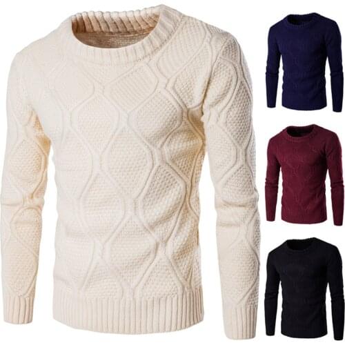 Anuosi Men's Knitted Pullovers