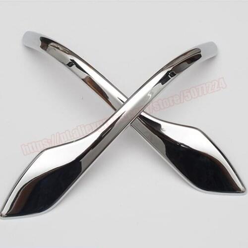 For Honda CR-V CRV 2012-2016 ABS Chrome Door Rearview Mirror Strip Cover Trim 2PCS