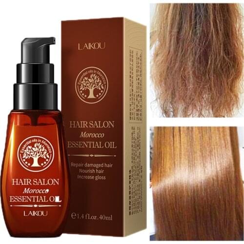 Hair Care Essential Oil Moisturizing Nourish Prevent Split Ends Withered Dryness Repair Frizzy Broken Hair Macadamia Oil 40ml