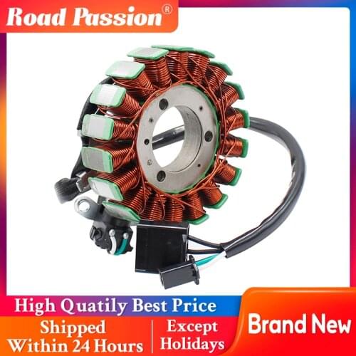 Road Passion Motorcycle Generator Stator Coil Assembly For Kawasaki 21003-0128 EX250 EX300 ER250 Ninja ER300 Z250 Z300 ABS