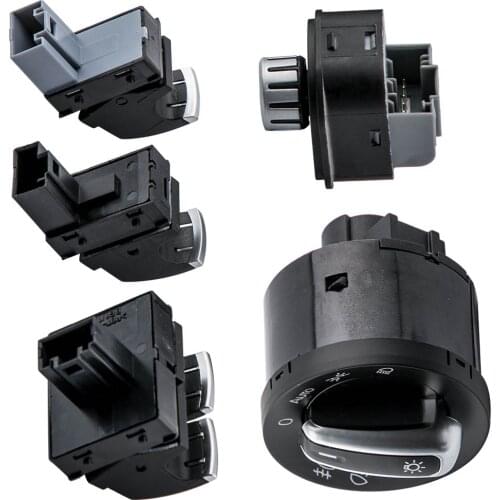 Window switch, side mirror light switch set for VW Golf V 5ND941431B