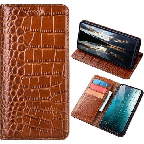Luxury Wallet Genuine Leather Flip Phone Case For OnePlus 7T 8T One Plus Nord N10 N100 5G 8T 8 Pro 7 7T Pro 6 6T 5 5T Cover Case