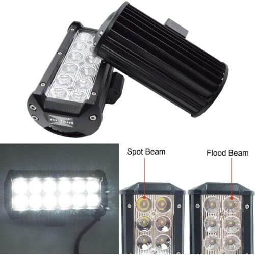 2pcs 36W OFF ROAD LED LIGHT bar 4X4 36W LED Work light 12V 24V Spot Flood FOR TRUCK BOAT SUV car ATV 4WD Spot/Flood