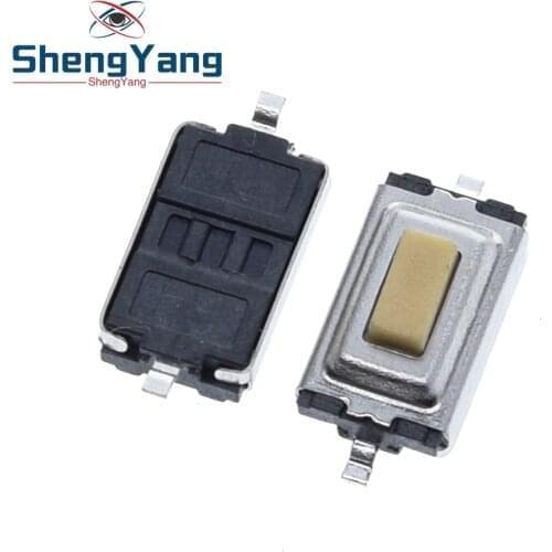 TZT 50pcs SMT 3*6*2.5 MM Tactile Tact Push Button Micro Switch Momentary 2 Pins 3x6x2.5H