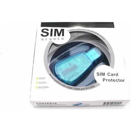 TRIXES USB SIM Card Reader Writer Copy Edit Cloner GSM Backup CDMA Portable