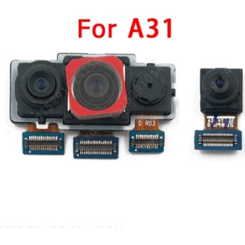 Rear Back Big Main Camera For Samsung Galaxy A31 Front Facing Module Small Flex Cable