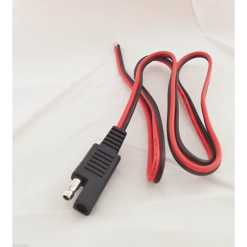 10pcs 18AWG Solar Quick Connect Battery Extension SAE DC Power Cable Automotive DIY Connector Wire 3ft 1m