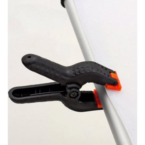 10PCS/LOT 2inch Spring Clamps DIY Woodworking Tools Plastic Nylon Clamps For Woodworking Spring Clip Photo Studio Background