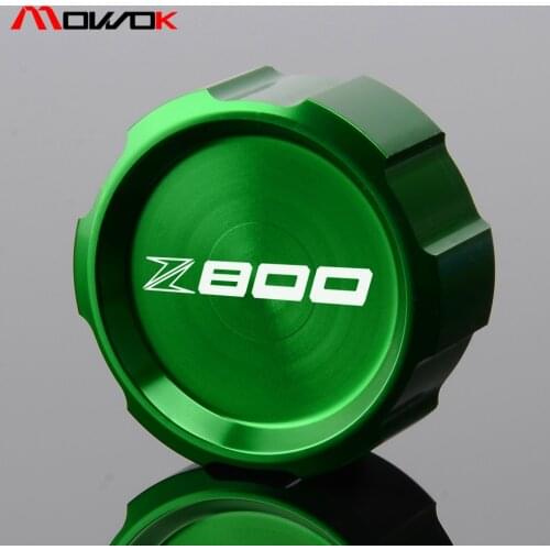 Motorcycle CNC Accessories Rear Brake Fluid Reservoir Cover Oil Cup For Kawasaki z800 2012 2013 2014 2015 2016 Z 800