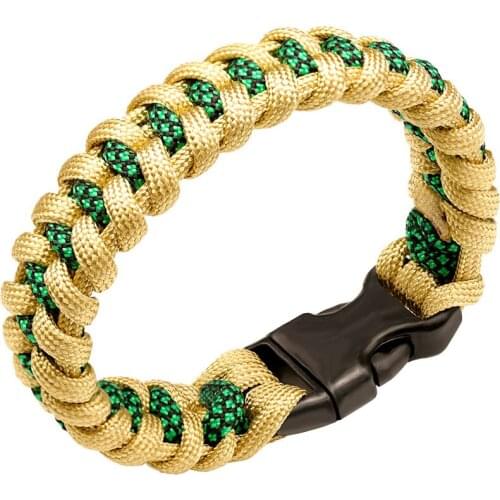 Mama Handmade Men Women Survive Weave Bracelet Braid Rope Bracelets Men Gift For Him