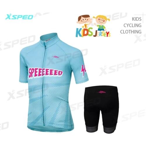 Cycling Jersey Children 2021 Team kid Mtb Motocross Triathlon Cycling Jersey Suits Kids sports team Bicycle Clothing