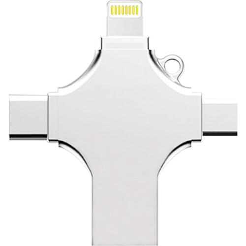 OTG USB3.0 Type C USB Flash Drive Pendrive 32GB 64GB Pen Drive 16GB 128GB USB Memory Stick for iPhone Android Laptop 256GB