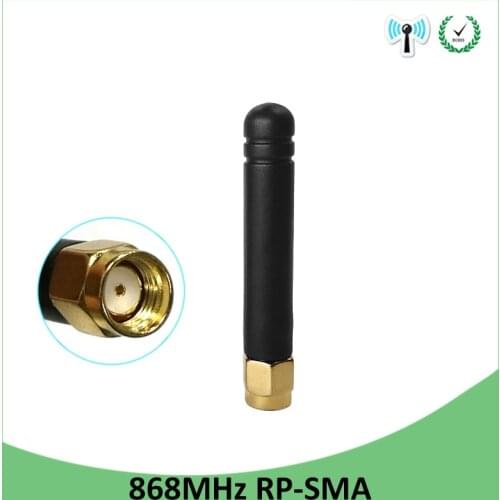 868MHz 915MHz Antenna 3dbi RP-SMA Connector GSM 915 MHz 868 MHz antena outdoor signal repeater antenne waterproof Lorawan