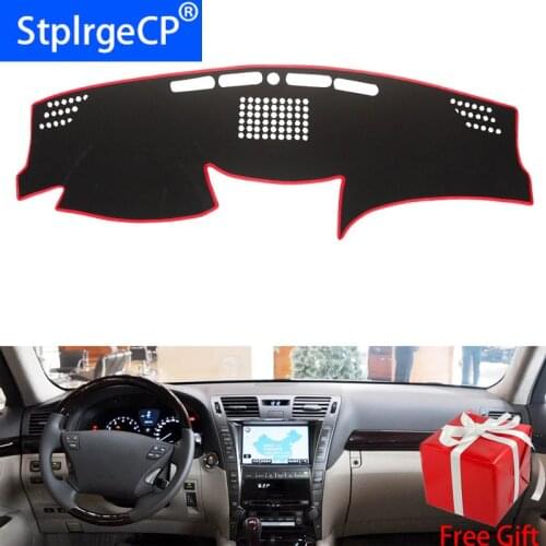 For lexus LS460 LS600 2006 2007 2008-2011 Car Styling Dash Mat Dashmat Dashboard Sticker Cover Sun Shade Dash Board Cover Carpet