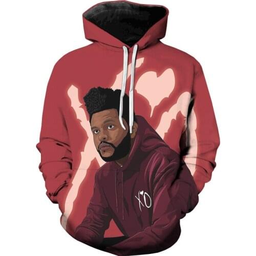 Fashion the Weeknd Hoodies 3D Print Men/Women Casual Sweatshirt the Weeknd Leisure Personality Hoodie Oversize 2XS-5XL