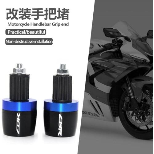 New For honda CBR 250 150 600 929 954 RR CBR 650F 600RR CBR1000RR Motorcycle Accessories Handlebar Hand Grips Handle Bar End Cap