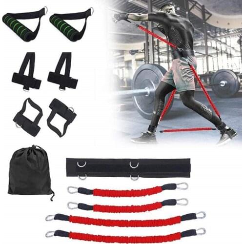 Gym Sport home fitness Resistance Band Exercise Pull Rope Strap Strength Training Stretching Strap Set Workout Fitness Equipment