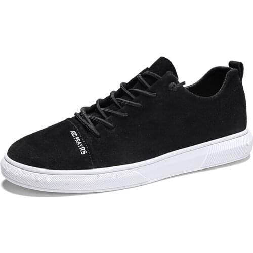 Men Shoes fashion Leather Casual Shoes Spring lace up comfortable Loafers Men Sneakers shoes