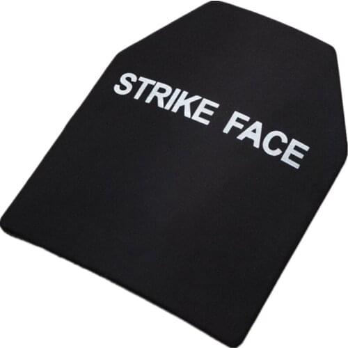 NIJ III Level Steel Alloy Strike Face Hard Armor Bulletproof Ballistic Plate Anti-Trauma 4.5MM Against AK47 2pcs