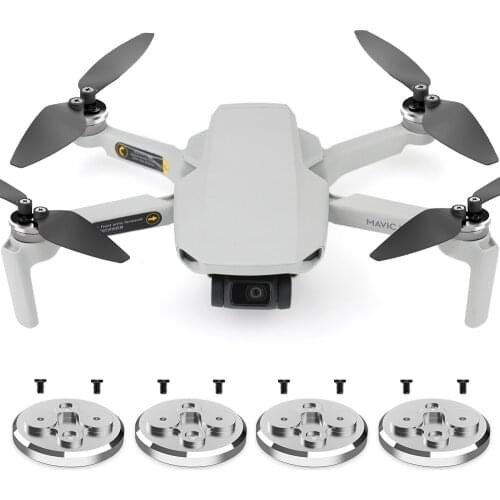 4PCS/Set Aluminum Alloy Motor Protective Cover Cap Drone Dust-proof Engine Protector Guard Protective For DJI Mavic Mini Drone