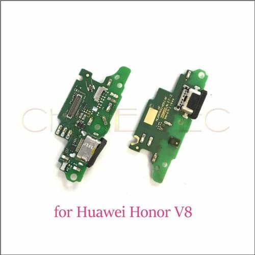 5pcs New original USB Charger Flex Cable/ Micro USB Charging Port type-C charging port for Huawei Honor V8
