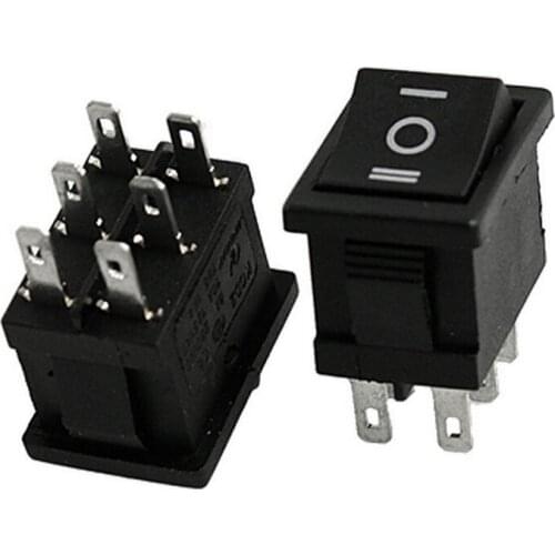 6a 250v 203 rocker switches 6 pin boat switches, 21*15mm