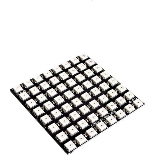 64-bit WS2812 5050 RGB LED built-in full-color driver color lamp development board