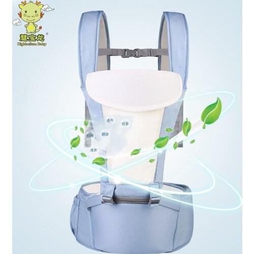 Ergonomic New Born Baby Carrier Infant Kids Backpack Hipseat Sling Front Facing Kangaroo Baby Wrap For Baby Travel 3-36 Months