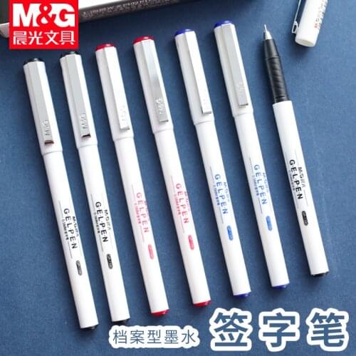 M&G Archives Signing Pen 0.5mm Business High-end Gel Pen Black Signing Pen Office Pen Meeting Pen GP-1390