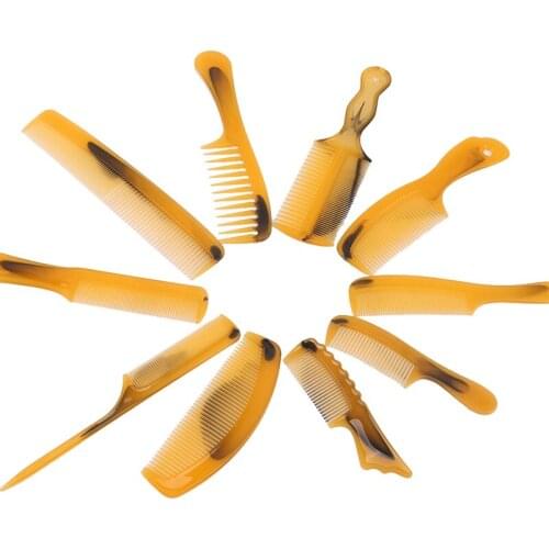 Soft Women Maddage Comb Plastic Comb Not Easy Fracture Tendon Rubber Small Comb Small Gift