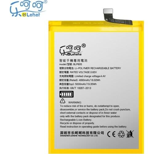 New LEHEHE BLP805 Battery for OPPO A32 5000mAh High Quality Smartphone Replacement Batteries with Tools Gifts